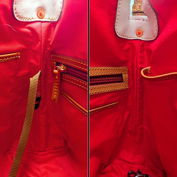 Dooney & Bourke NWT Florentine Randy Ivory Ecru Leather Shoulder Bag - Picture 9 of 11